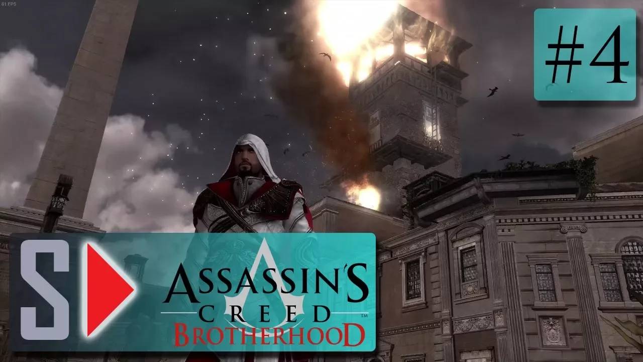 Assassin s Creed Brotherhood на 100 (1080p  60fps) - #4 Свои правила[1080p60]