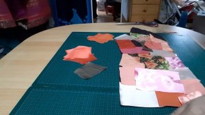 Безрукавка в  пэчворк пицца