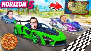 ГОНКА ЗА ПИЦЦУ ВОКРУГ ВСЕЙ КАРТЫ В НОВОЙ ФОРЗЕ ! ЭТО САМАЯ СЛОЖНАЯ ГОНКА В FORZA HORIZON 5