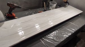Мрамор белый своими руками. Эпоксидная смола Metally Epoxy - качество и простота в обращении.Набор№
