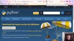 Installing Python for Windows and other systems.