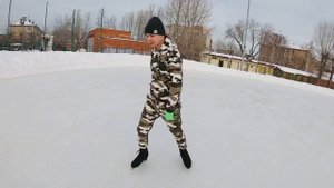 #9 Как кататься на коньках|Три самых простых упражнения для начинающих фигуристов/КАТАНИЕ НА КОНЬКА