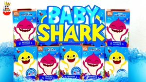 СЮРПРИЗЫ BABY SHARK от Свитбокс! Яркие Игрушки Меняющие цвет, Sweet Box, Kinder Surprise unboxing