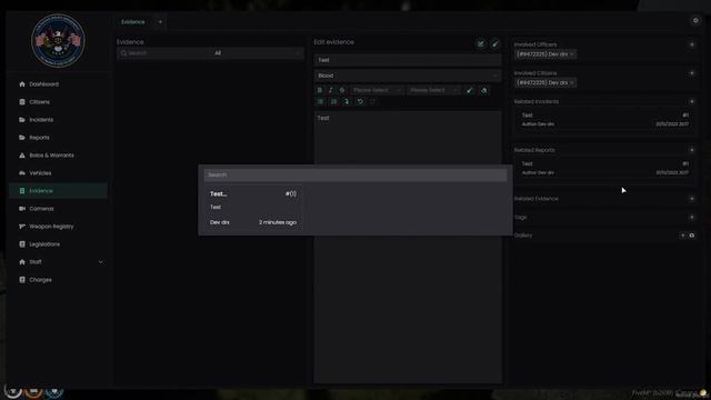 Deltarix | MDT V2 | FiveM | [QBCore] [ESX] [Bridges] смотреть онлайн