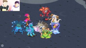 MY SINGING MONSTERS - MYTHICAL ISLAND - FULL SONG! (LANKYBOX Playing MY SINGING MONSTERS!)