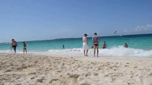 Багамы, Нассау пляж на Атлантический океан