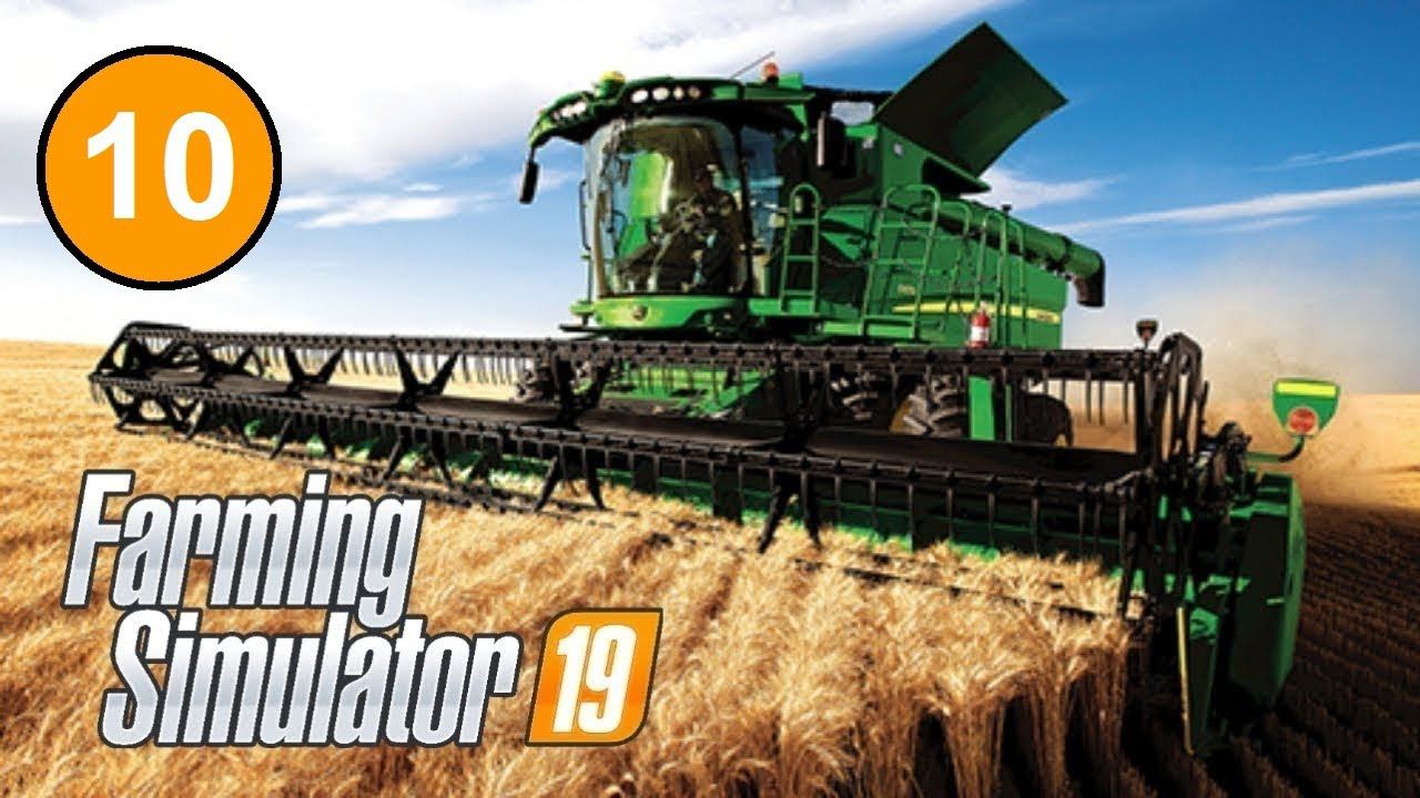 Farming Simulator 19 (10) - Уборка урожая. Известь. Посевная.