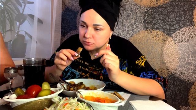 МУКБАНГ ?ЖАРКОЕ #мукбанг #едимдома #едаялюблютебя #готовимсами #mukbang #жаркоевгоршочках #баранина
