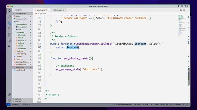 Develop Custom Gutenberg Block -Render Callback Method | Part-27