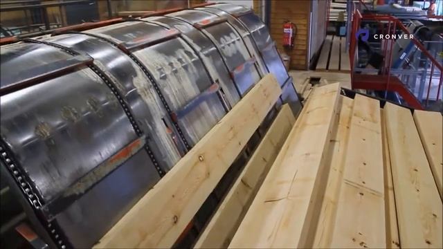 Линия сортировки пиломатериала Braun Canali производство Германия