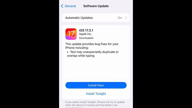 How To Install Software Update iOS 17.3.1