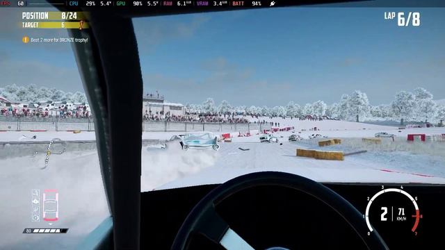 182 Steam Deck Wreckfest - Bloomfield Speedway - Race - Limo