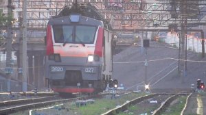 Прибытие на ст  Воронеж ЭП20-027