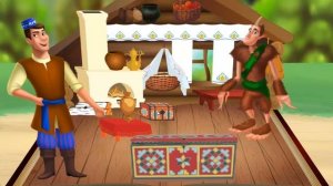 СКАЗКА ШУРАЛЕ В ГОСТЯХ У ДРОВОСЕКА НА ТАТАРСКОМ ЯЗЫКЕ.