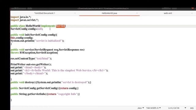 The Most Simple Web service | Java Servlet Concepts | Tutorials | Live Demo | Part 101 | Hindi смотреть онлайн