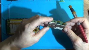 Разборка PHILIPS W8510 , замена системной платы .