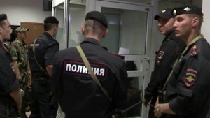 На заседание суда доставлены четверо подсудимых из "банды ГТА"