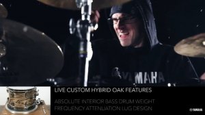 Yamaha Live Custom Hybrid Oak Drums
