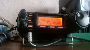 YAESU FT-857D СиБи диапазон,антенна Дельта(запад)