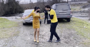 Девушка Танцует Красиво Чеченская Маквала Лезгинка 2023 Грузинская Песня ALISHKA Georgian Dance