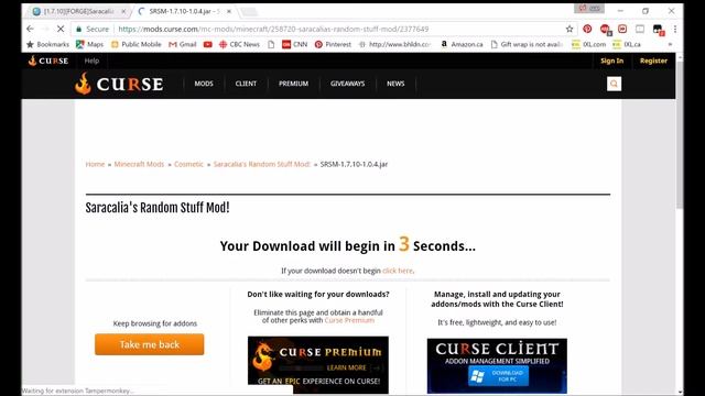 How to install a Minecraft .jar file mod смотреть онлайн