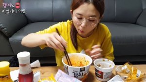 리얼먹방:) 햄지25시★편의점 아니고.....편의집(?) 먹방!!ㅣKorea Convenience Store FoodㅣREAL SOUNDㅣASMR MUKBANGㅣ
