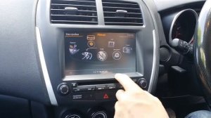 Магнитола на asx и rvr