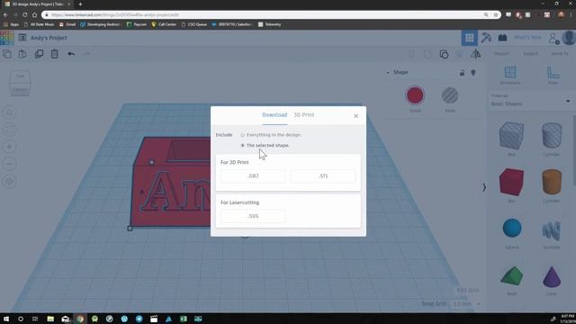 How to Export Your Tinkercad Design смотреть онлайн