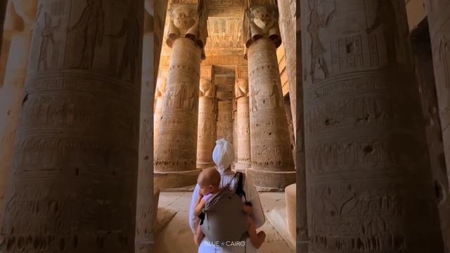 Храм Хатор — один из наиболее хорошо сохранившихся храмов в Египте