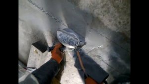 Как доработать болгарку для резки бетона без пыли