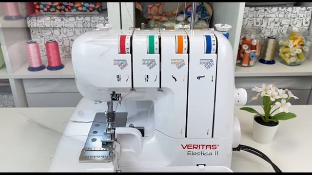 VERITAS Elastica II. 3 ниточный оверлочный широкий шов