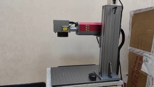 Распаковка и первый пуск Raycus 30W с авто фокусом.