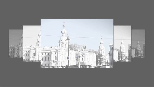 Смольный Воскресенский собор – одна из самых живописных построек Санкт-Петербурга.