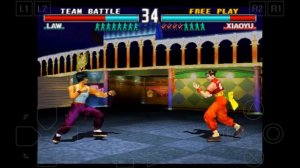 the game play of tekken 3  8 0 with law #2# 🔥گیم پلی بازی تیکن سه با کارکتر law #پارت #دوم