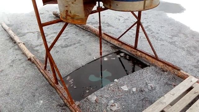 Установка аэратора  воды