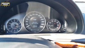 Speed of 80 km/h Brakes Failed on Mercedes W211 / How to Stop the Mercedes W211 if Failure SBC