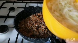 Как приготовить тушёную капусту с фаршем