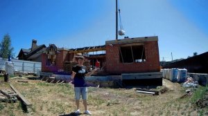 Ленточный фундамент под одноэтажный кирпичный дом год спустя