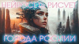 Искусство искусственного интеллекта: нейронная сеть рисует крупные города России