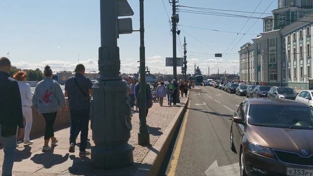 Санкт-Петербург готовится к Празднику День ВМФ!!! смотреть онлайн