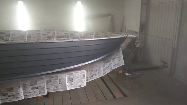 Тюнинг Вятбот 390 покраска, после грунтовки смотреть онлайн