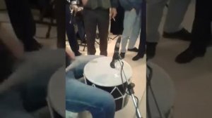 Лезгинка барабан и бокал