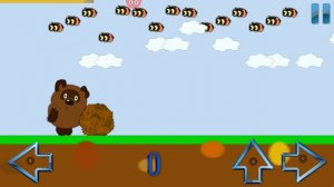 Игра Винни пуха приколы Пятачок и пчелы Винни пух папался и Пятачок ударил Винни пуха