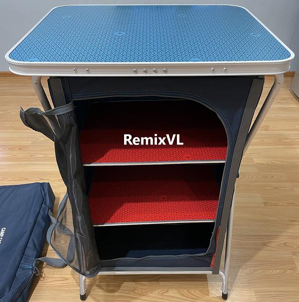 Remixvl. Кухня Decathlon. Кухонный стол из АВС пластика. Кухня кедр походная Max KP-03.