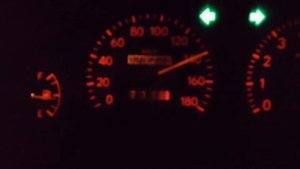 Toyota sprinter Trueno ae111 bz-r 7age c160 Разгон от 0 до 180 км/ч