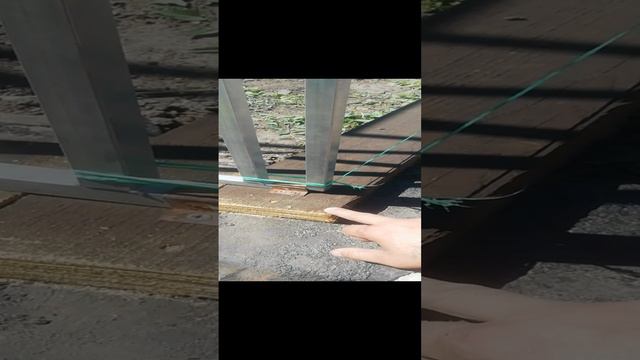 Установил каркас теплицы с фундаментом.mp4
