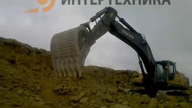 Ковш скальный для экскаватора Volvo EC490, объем 2,9 м3 смотреть онлайн