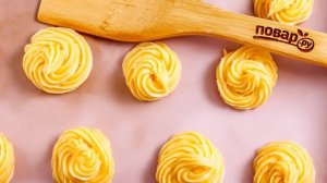 Профитроли с креветками