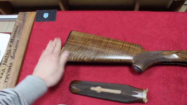 Эксклюзивный приклад и цевье ЗАУЭР-8 (SAUER-8) из Красного Дерева