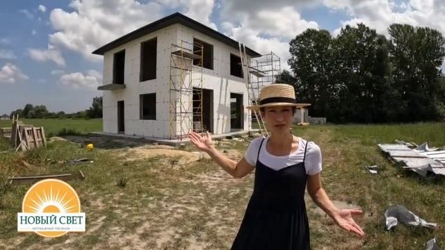 В КП Новый Свет можно построить дом по индивидуальному проекту.